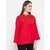 Purys Women Red Solid Regular Top