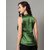 PURYS Women Green Solid Regular Top