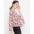 Purys Women Pink Printed Peplum Top