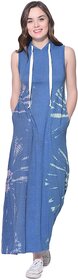 Purys Women Blue Maxi Dress