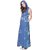 Purys Women Blue Maxi Dress
