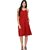 Purys Women Maroon Shift Dress