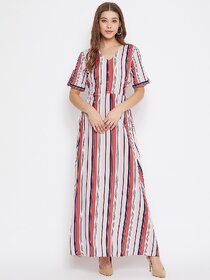 Purys Women Pink A Line Dress