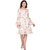 Purys Women White Fit & Flare Dress