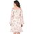 Purys Women White Fit & Flare Dress
