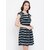 Purys Women Black Fit & Flare Dress