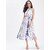 Purys Women White Fit & Flare Dress