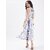 Purys Women White Fit & Flare Dress