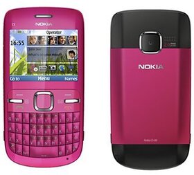 (Refurbished) Nokia C3-00 (Single SIM , 2.4 Inch Display, Assorted Color) - Superb Condition, Like New.