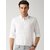 Baleshwar Men White Solid Regular Fit Formal Shirt
