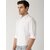 Baleshwar Men White Solid Regular Fit Formal Shirt
