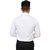 Baleshwar Men White Solid Regular Fit Formal Shirt
