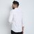 Baleshwar Men White Solid Regular Fit Formal Shirt