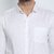 Baleshwar Men White Solid Regular Fit Formal Shirt