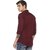 Baleshwar Men Maroon Solid Slim Fit Casual Shirt