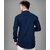Baleshwar Men Blue Solid Slim Fit Casual Shirt
