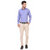 Baleshwar Men Blue Solid Formal Shirt (Pack of 1 )