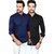Baleshwar Men Black Solid Casual Shirt (Pack of 2 )