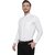Baleshwar Men White Solid Formal Shirt (Pack of 1 )