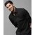 Baleshwar Men Black Solid Regular Fit Casual Shirt.