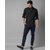Baleshwar Men Black Solid Regular Fit Casual Shirt.