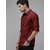 Baleshwar Men Maroon Solid Formal Shirt (Pack of 1 )