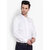 Baleshwar Men White Solid Casual Shirt (Pack of 1 )