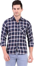 Baleshwar Men Multicolor Checks Casual Shirt (Pack of 1 )