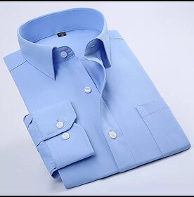 Baleshwar Men Blue Solid Formal Shirt (Pack of 2)
