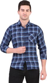 Baleshwar Men Multicolor Checks Casual Shirt (Pack of 1)