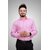 Baleshwar Men Pink Solid Formal Shirt (Pack of 1 )