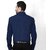 Baleshwar Men Dark Blue Solid Regular Fit Formal Shirt