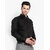 Baleshwar Men Black Solid Formal Shirt (Pack of 1)
