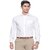 Baleshwar Men White Solid Formal Shirt (Pack of 2)