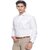 Baleshwar Men White Solid Formal Shirt (Pack of 2)
