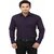 Baleshwar Men Purple Solid Casual Shirt (Pack of 2)