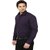 Baleshwar Men Purple Solid Casual Shirt (Pack of 2)