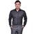 Baleshwar Men Black Solid Formal Shirt (Pack of 1)