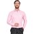 Baleshwar Men Pink Solid Formal Shirt (Pack of 2)