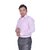 Baleshwar Men Pink Solid Casual Shirt (Pack of 1)