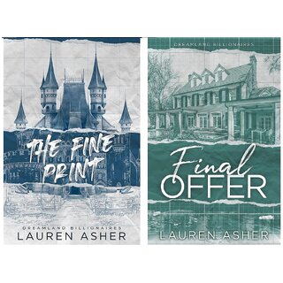 Lauren Asher 2 Books Set Fine Print  Final Offer (English, Paperback)
