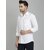 Baleshwar Mens White Regular Fit Casual Shirt (Pack of 1)