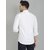 Baleshwar Mens White Regular Fit Casual Shirt (Pack of 1)