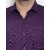 Baleshwar Mens Purple Slim Fit Casual Shirt (Pack of 1)