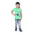 Kid Kupboard Girls Half-Sleeves Light Green Light Weight T-Shirt (4-5 Years, Cotton, Pack of 1)