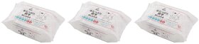 Smart Angel Japan Baby Diaper Wipes (180 Unscented Wipes), Paraben Free, Super Thick, 60pcs/Pack, Pack of 3