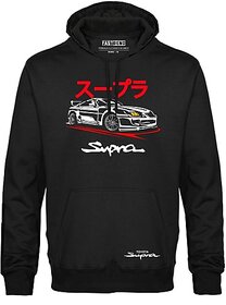 FastB Men & Women Full Sleeve Printed Hooded Sweatshirt