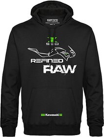 FastB Men & Women Full Sleeve Printed Hooded Sweatshirt