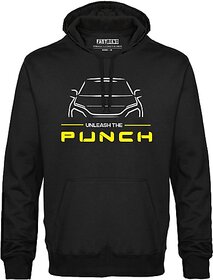 FastB Men & Women Full Sleeve Printed Hooded Sweatshirt