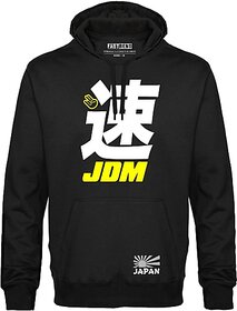 FastB Men & Women Full Sleeve Printed Hooded Sweatshirt